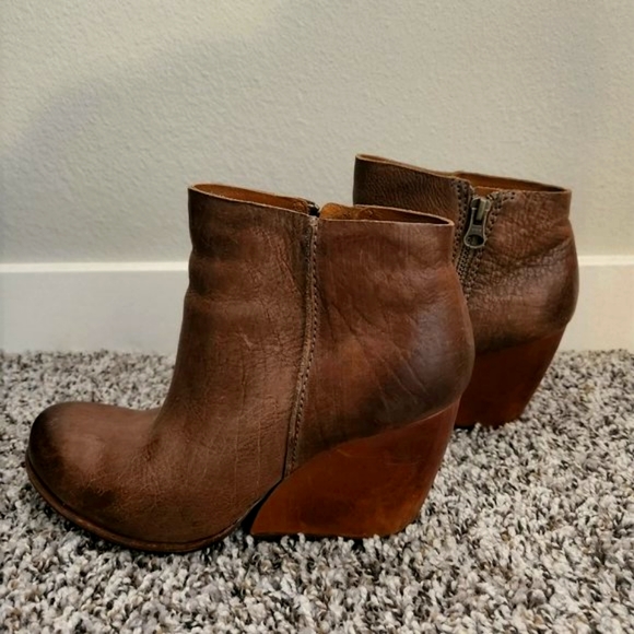KorkEase Shoes Kork Ease Natalya Wedgie Boot 75 385 Poshmark